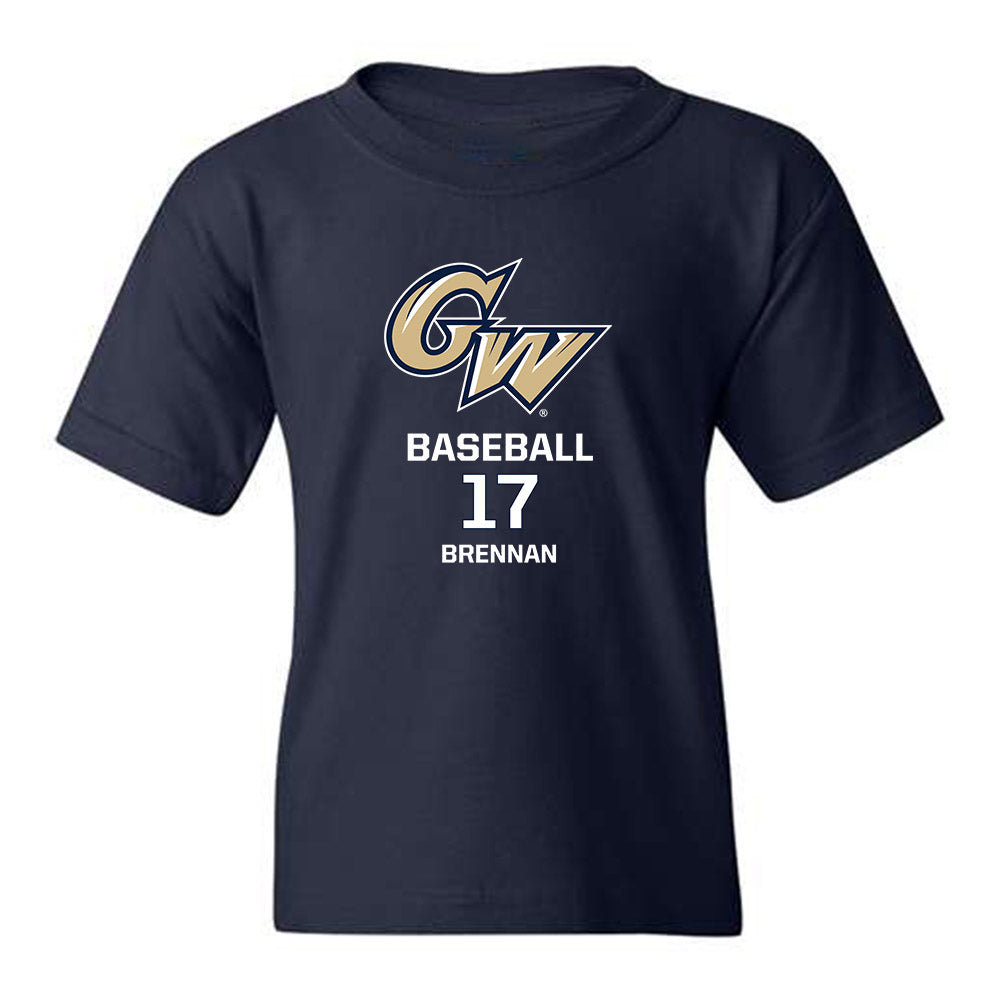 GWU - NCAA Baseball : Teddy Brennan - Youth T-Shirt Classic Fashion Shersey