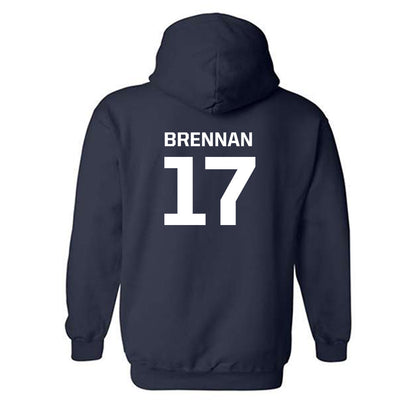 GWU - NCAA Baseball : Teddy Brennan - Hooded Sweatshirt Classic Shersey