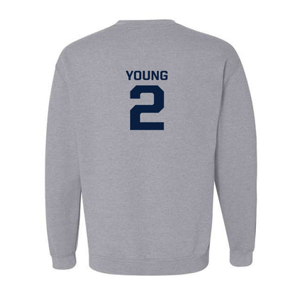 GWU - NCAA Baseball : Brett Young - Crewneck Sweatshirt Classic Shersey