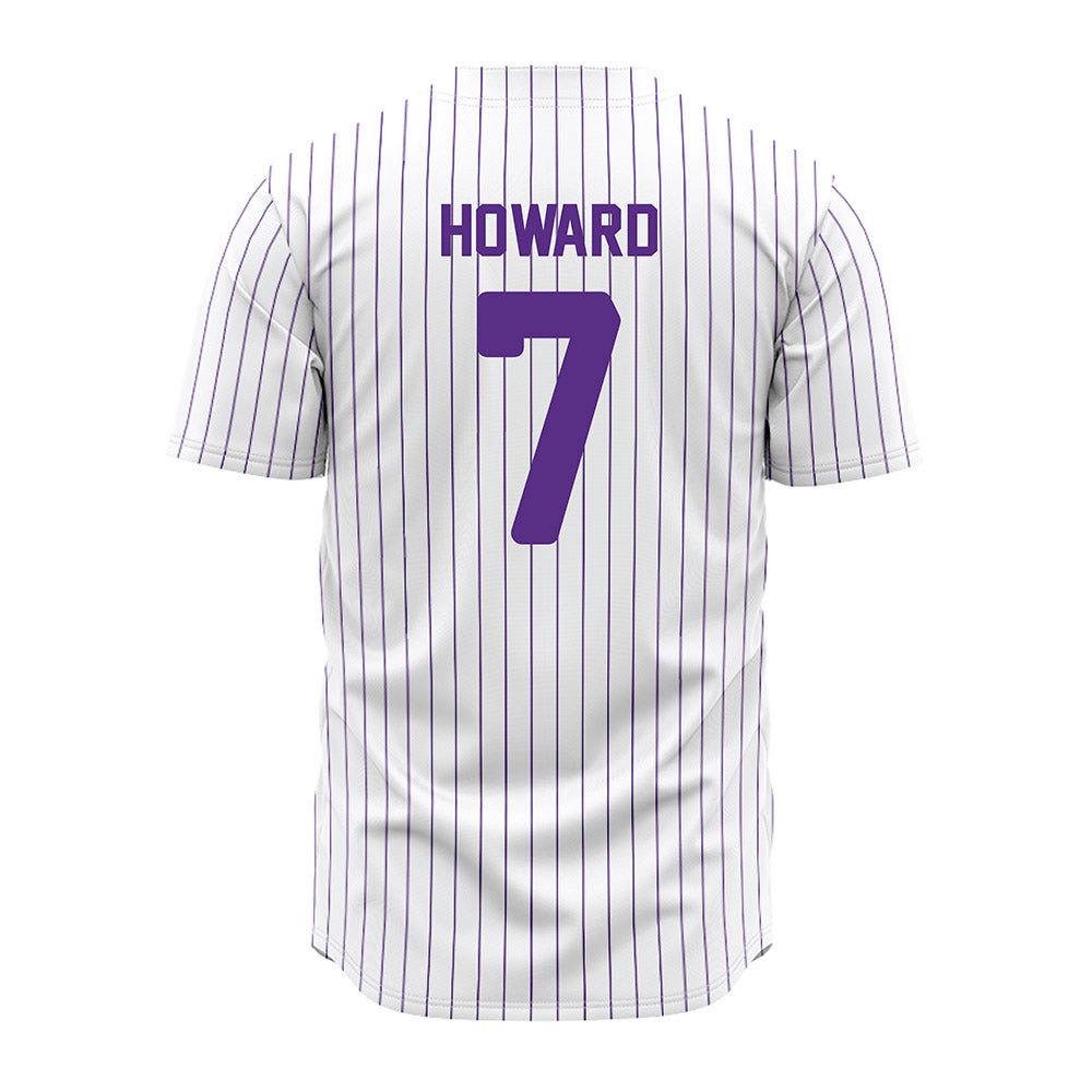 North Alabama - NCAA Baseball : Carson Howard - Baseball Jersey