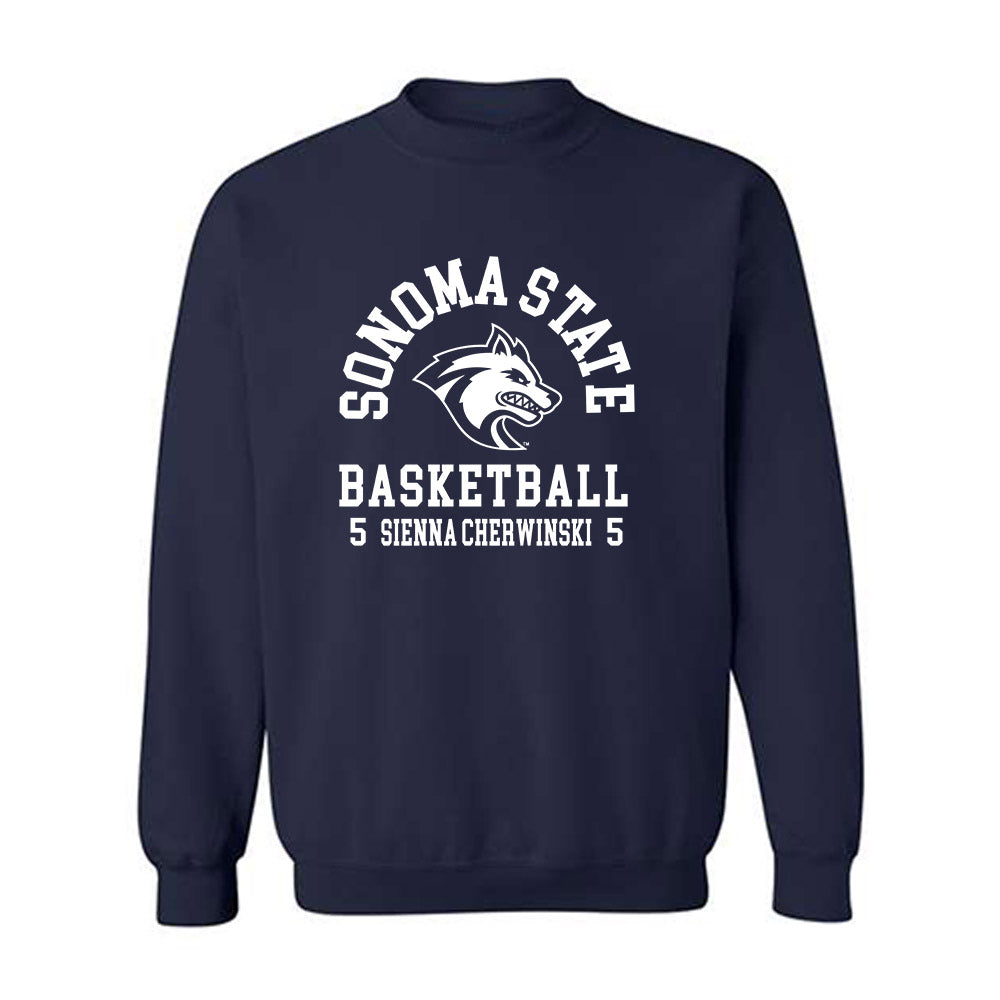 SSU - NCAA Women's Basketball : Sienna Cherwinski - Crewneck Sweatshirt Classic Fashion Shersey