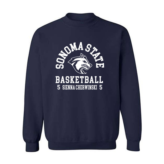 SSU - NCAA Women's Basketball : Sienna Cherwinski - Crewneck Sweatshirt Classic Fashion Shersey