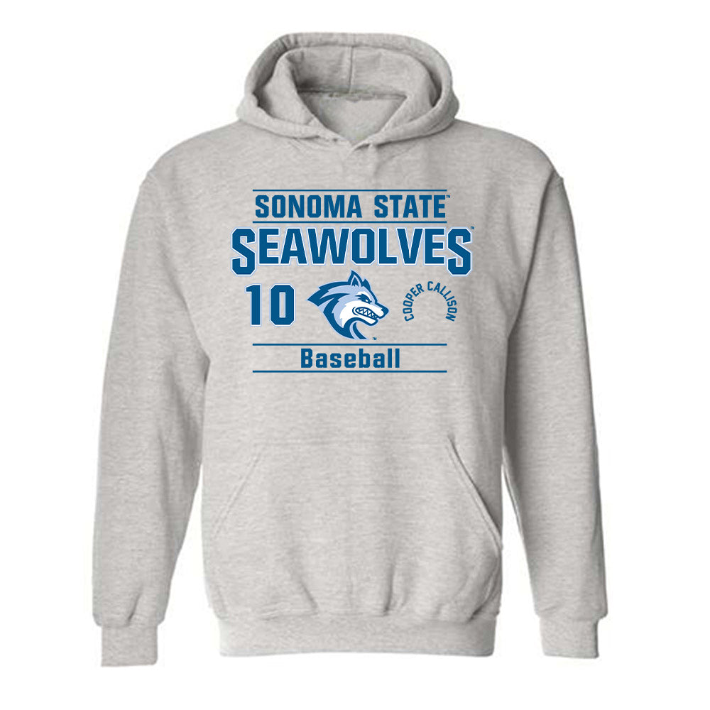 SSU - NCAA Baseball : Cooper Callison - Hooded Sweatshirt Classic Fashion Shersey