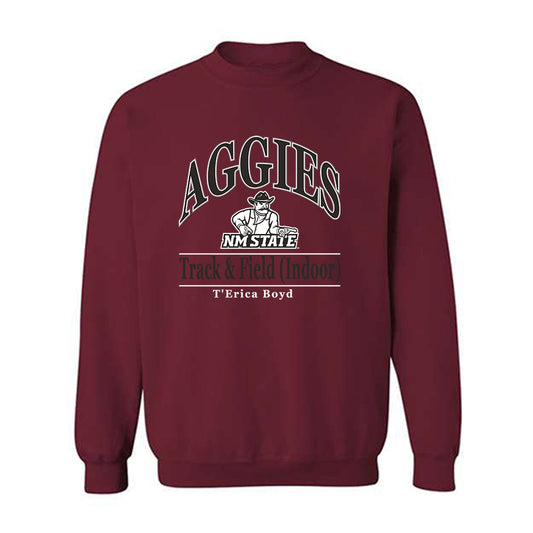 NMSU - NCAA Women's Track & Field : T'Erica Boyd - Crewneck Sweatshirt Classic Fashion Shersey