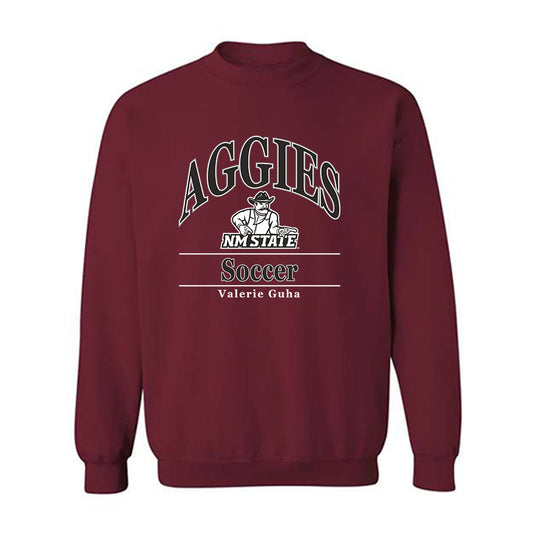 NMSU - NCAA Women's Soccer : Valerie Guha - Crewneck Sweatshirt Classic Fashion Shersey