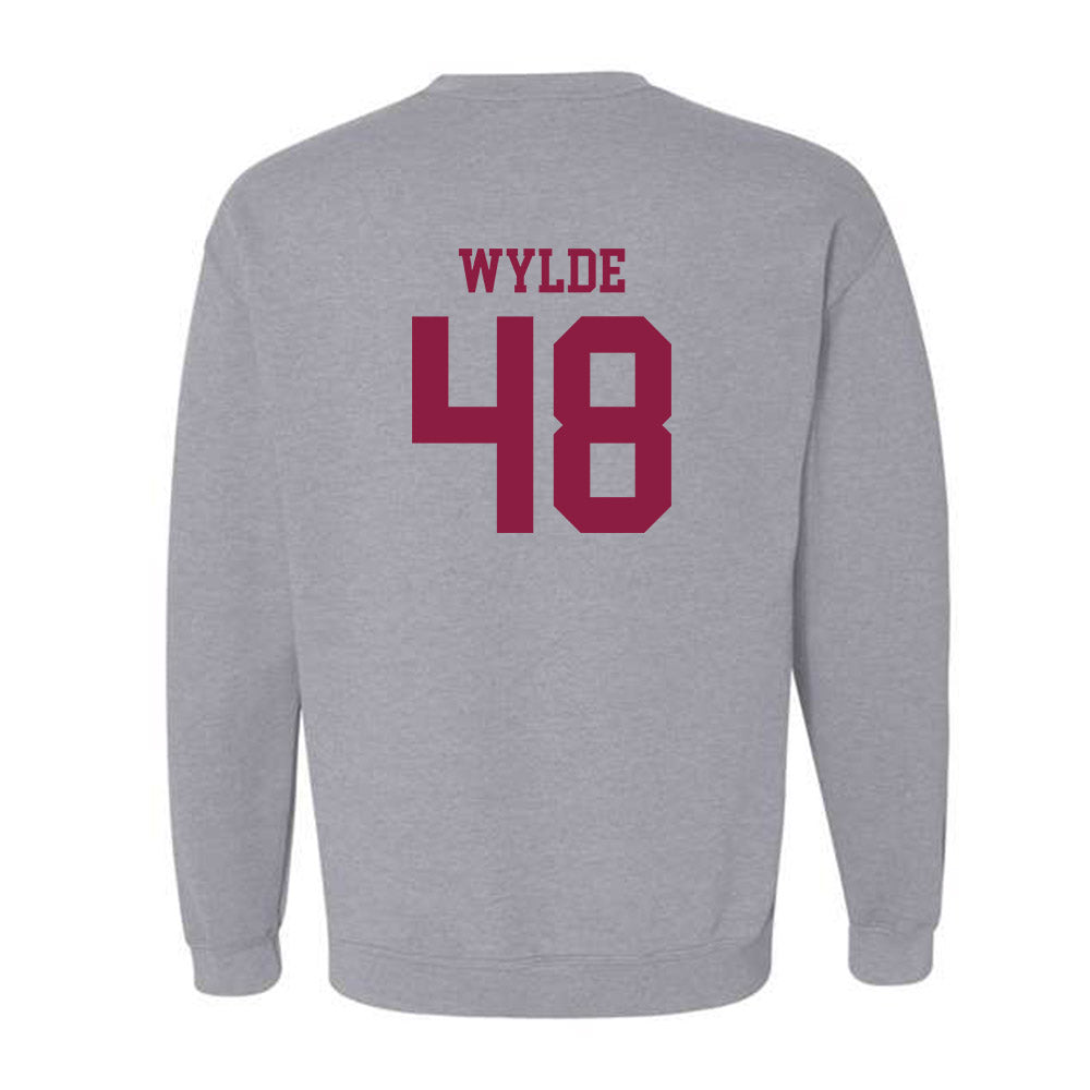 NMSU - NCAA Baseball : Connor Wylde - Crewneck Sweatshirt Classic Shersey