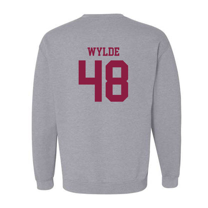 NMSU - NCAA Baseball : Connor Wylde - Crewneck Sweatshirt Classic Shersey