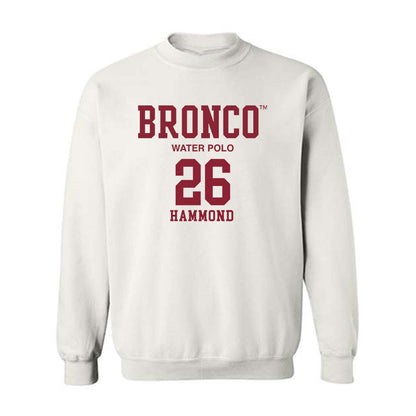 SCU - NCAA Men's Water Polo : Reece Hammond - Crewneck Sweatshirt Classic Fashion Shersey