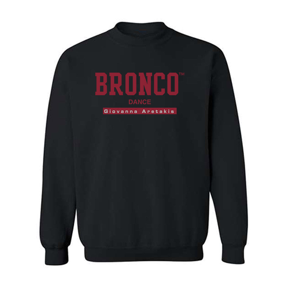 SCU - Dance Team : Giovanna Aretakis - Crewneck Sweatshirt Classic Fashion Shersey