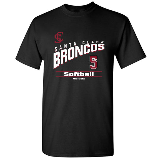 SCU - NCAA Softball : Alaina Valdez - T-Shirt Classic Fashion Shersey