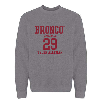SCU - NCAA Baseball : Tyler Alleman - Crewneck Sweatshirt Classic Fashion Shersey