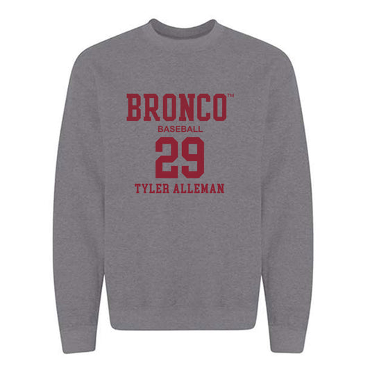 SCU - NCAA Baseball : Tyler Alleman - Crewneck Sweatshirt Classic Fashion Shersey