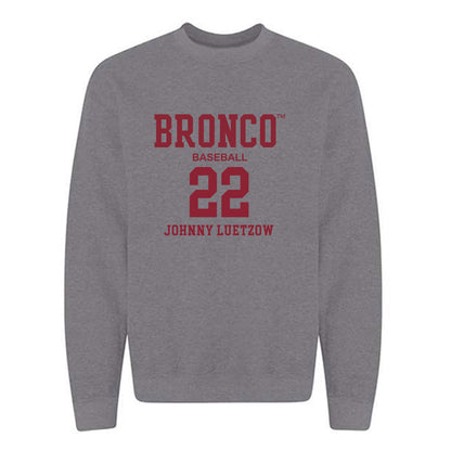SCU - NCAA Baseball : Johnny Luetzow - Crewneck Sweatshirt Classic Fashion Shersey