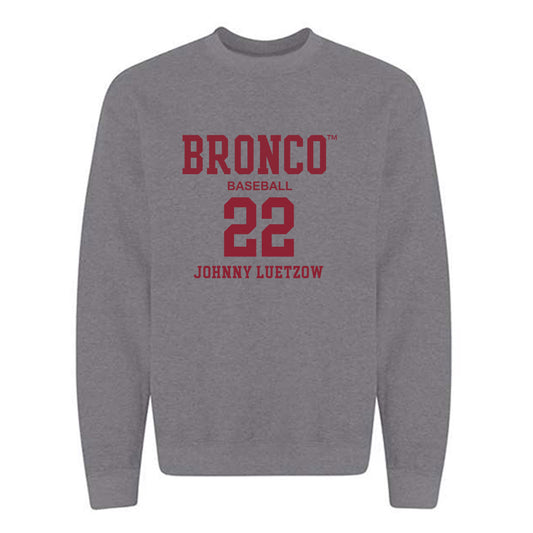 SCU - NCAA Baseball : Johnny Luetzow - Crewneck Sweatshirt Classic Fashion Shersey