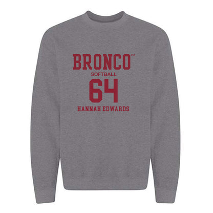 SCU - NCAA Softball : Hannah Edwards - Crewneck Sweatshirt Classic Fashion Shersey