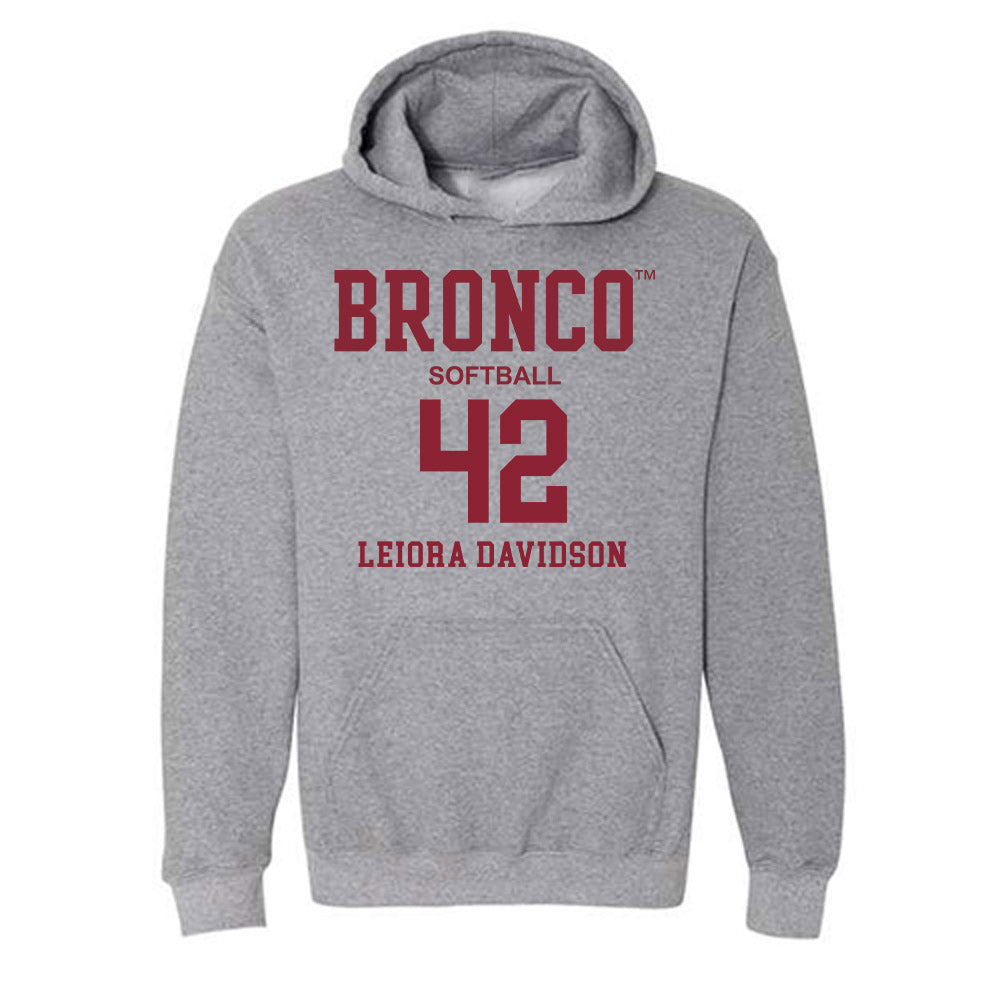 SCU - NCAA Softball : Leiora Davidson - Hooded Sweatshirt Classic Fashion Shersey