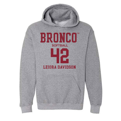 SCU - NCAA Softball : Leiora Davidson - Hooded Sweatshirt Classic Fashion Shersey