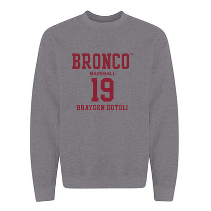 SCU - NCAA Baseball : Brayden Dotoli - Crewneck Sweatshirt Classic Fashion Shersey