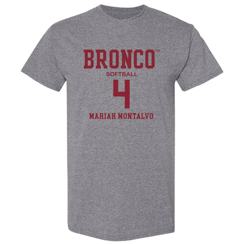 SCU - NCAA Softball : Mariah Montalvo - T-Shirt Classic Fashion Shersey
