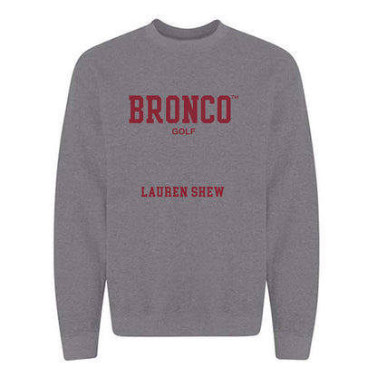 SCU - NCAA Women's Golf : Lauren Shew - Crewneck Sweatshirt Classic Fashion Shersey
