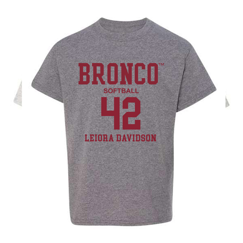 SCU - NCAA Softball : Leiora Davidson - Youth T-Shirt Classic Fashion Shersey