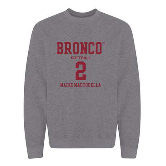 SCU - NCAA Softball : Marie Martorella - Crewneck Sweatshirt Classic Fashion Shersey