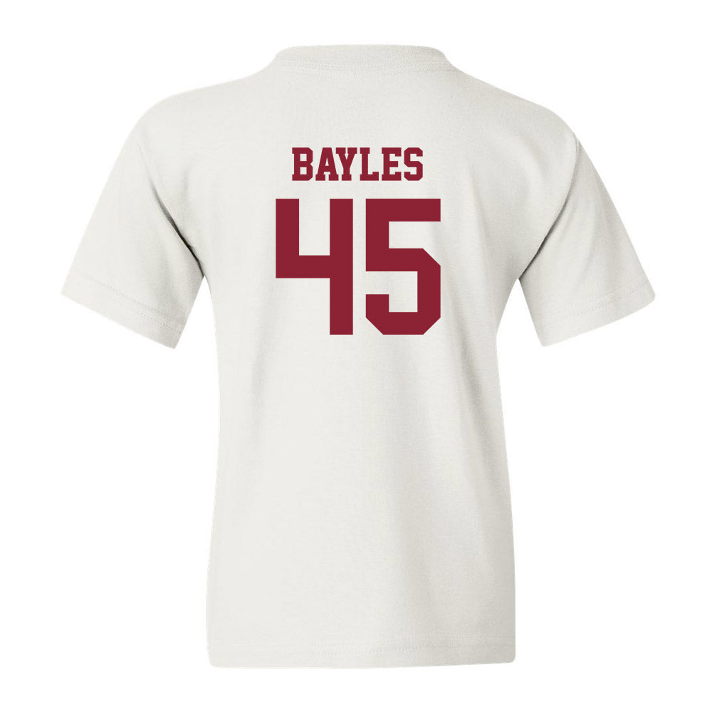 SCU - NCAA Baseball : Max Bayles - Youth T-Shirt Classic Shersey
