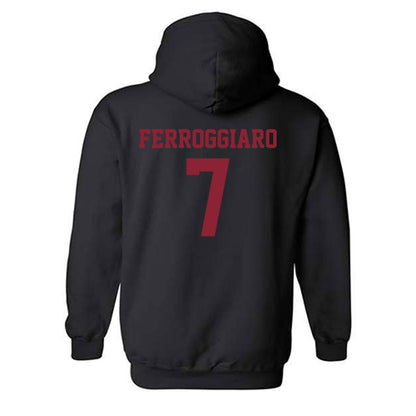 SCU - NCAA Baseball : Thomas Ferroggiaro - Hooded Sweatshirt Classic Shersey