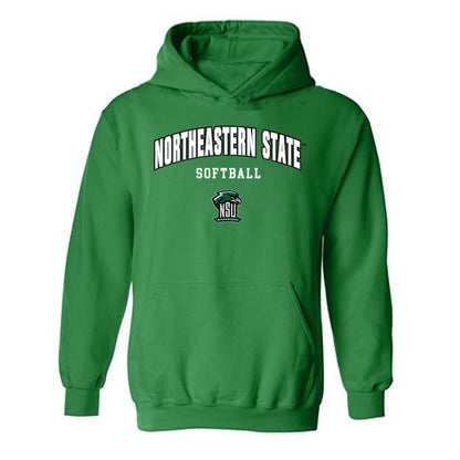 Northeastern State - NCAA Softball : Korynn Tindel - Hooded Sweatshirt Classic Shersey