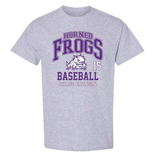 TCU - NCAA Baseball : Chase Brunson - T-Shirt Classic Fashion Shersey