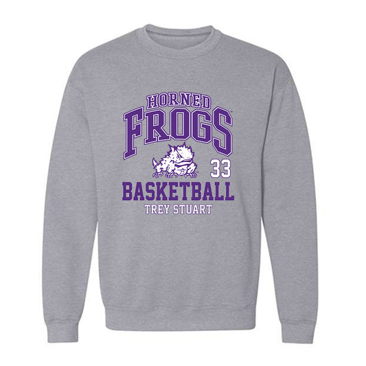 TCU - NCAA Men's Basketball : Trey Stuart - Crewneck Sweatshirt Classic Fashion Shersey