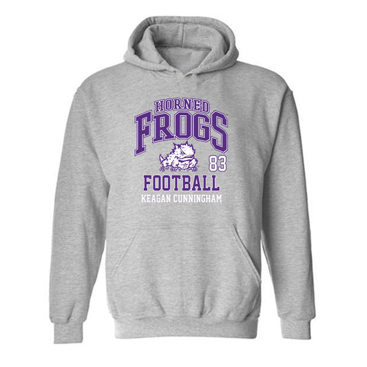 TCU - NCAA Football : Keagan Cunningham - Hooded Sweatshirt Classic Fashion Shersey