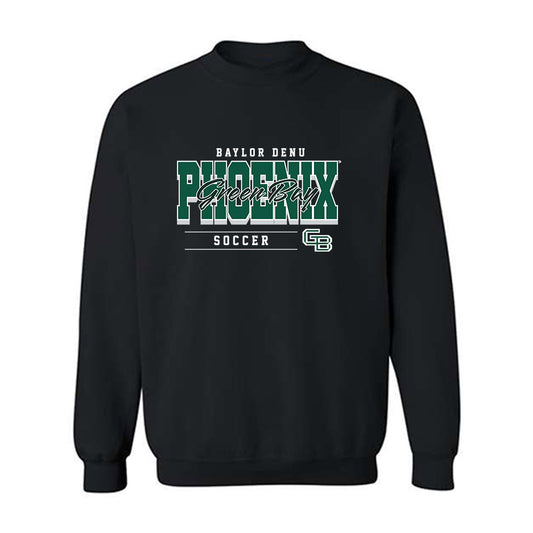 UW Green Bay - NCAA Men's Soccer : Baylor Denu - Crewneck Sweatshirt Classic Fashion Shersey
