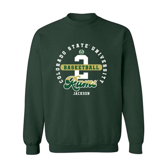 Colorado State - NCAA Men's Basketball : Taviontae Jackson - Crewneck Sweatshirt Classic Fashion Shersey