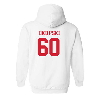 Fairfield - NCAA Men's Lacrosse : John Okupski - Hooded Sweatshirt Classic Shersey