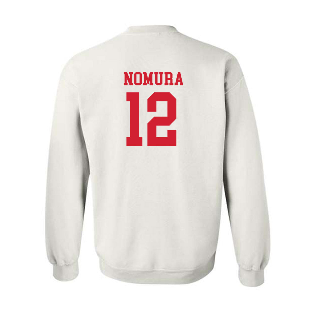 Fairfield - NCAA Baseball : Luke Nomura - Crewneck Sweatshirt Classic Shersey