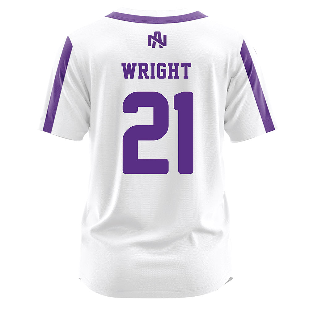 North Alabama - NCAA Softball : Emma Kate Wright - Baseball Jersey