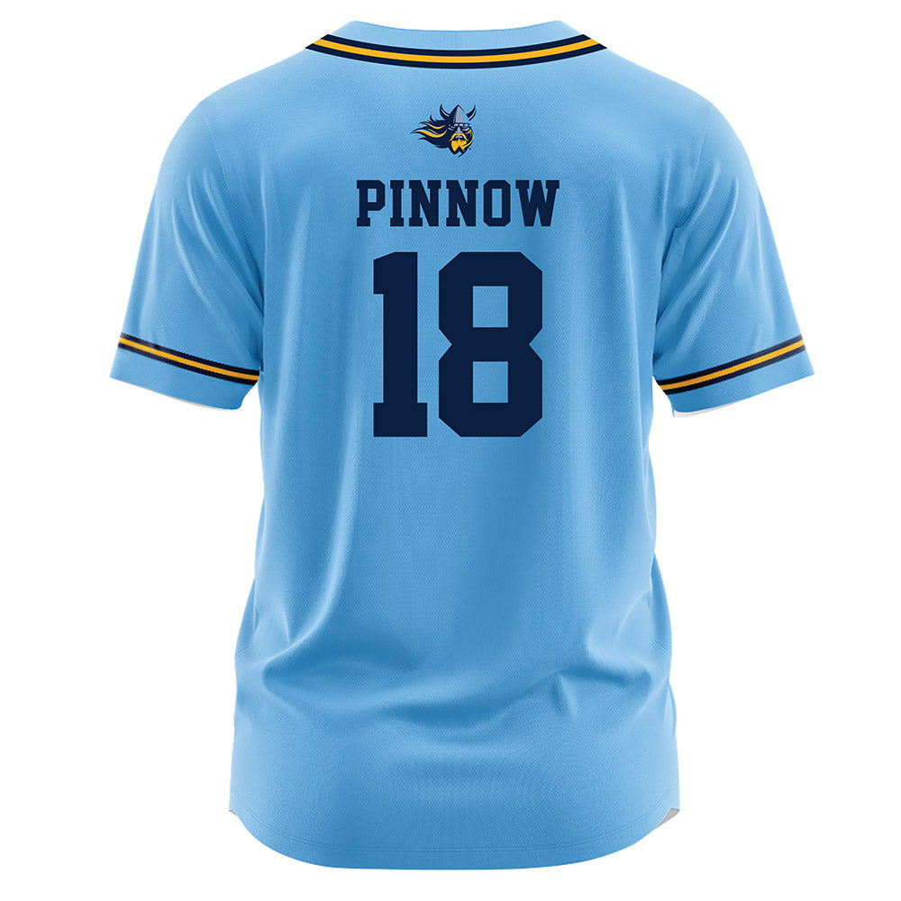 AU - NCAA Baseball : Ragan Pinnow - Baseball Jersey Blue