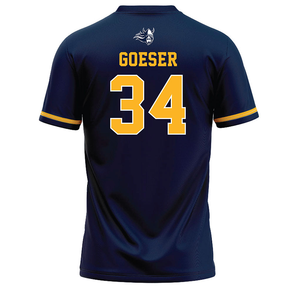 AU - NCAA Baseball : Cole Goeser - Softball Jersey Baseball Jersey Replica Jersey