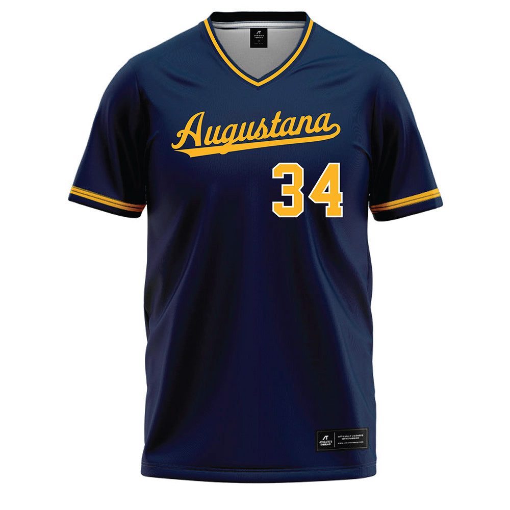 AU - NCAA Baseball : Cole Goeser - Softball Jersey Baseball Jersey Replica Jersey