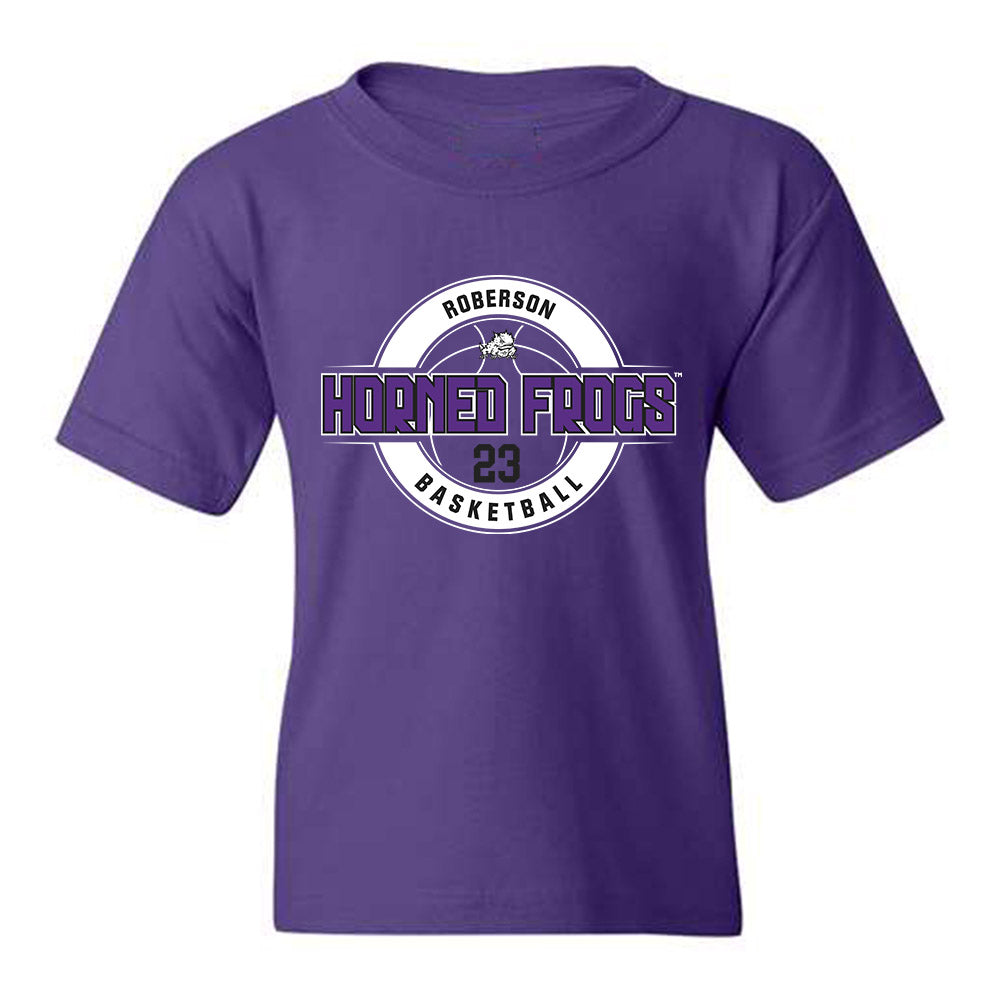 TCU - NCAA Women's Basketball : Aaliyah Roberson - Youth T-Shirt Classic Fashion Shersey