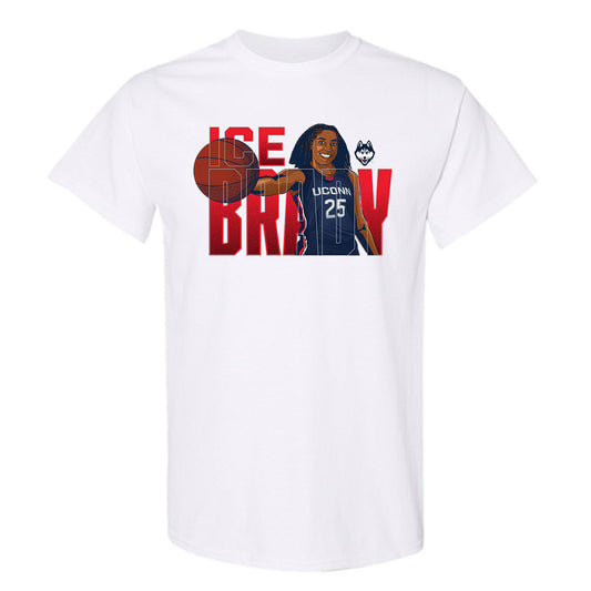 UConn - NCAA Women's Basketball : Ice Brady - T-Shirt Individual Caricature