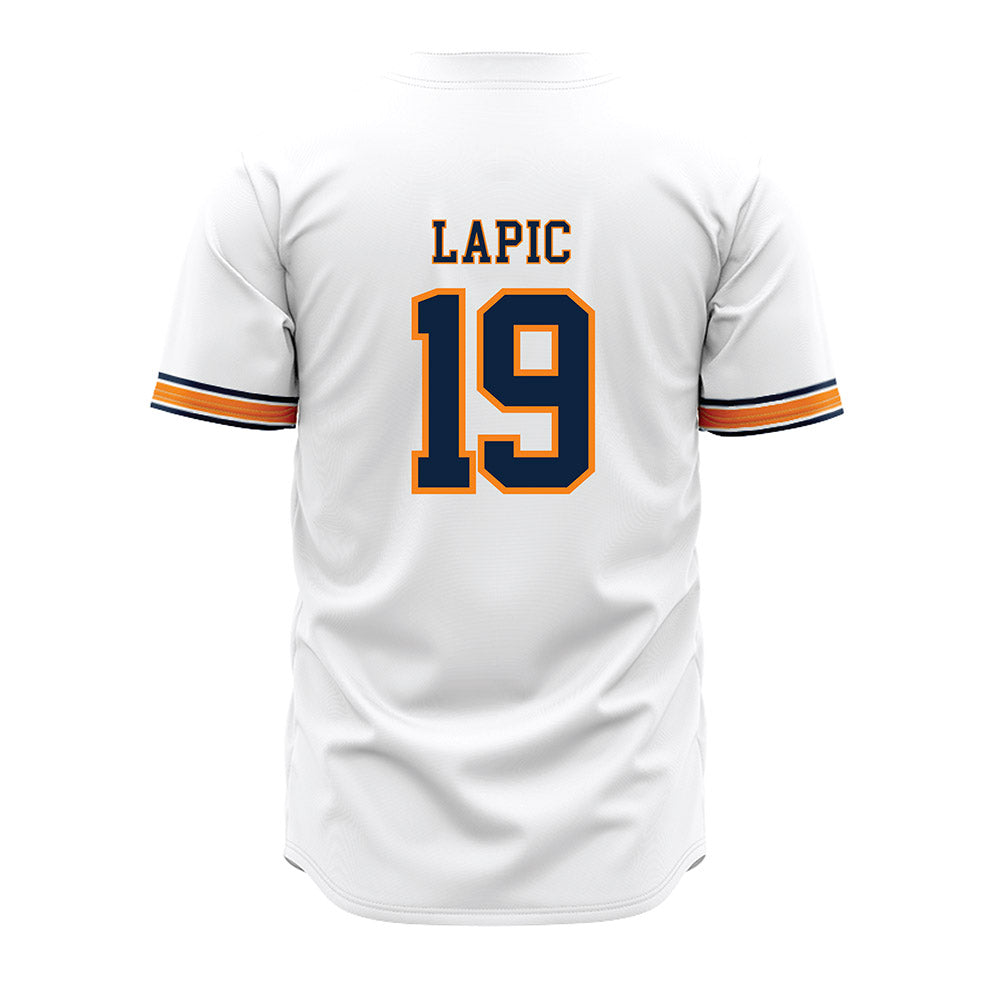 UT Martin - NCAA Baseball : Dylan Lapic - Baseball Jersey White