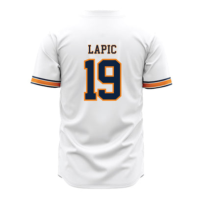 UT Martin - NCAA Baseball : Dylan Lapic - Baseball Jersey White
