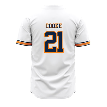 UT Martin - NCAA Baseball : Jackson Cooke - Baseball Jersey White