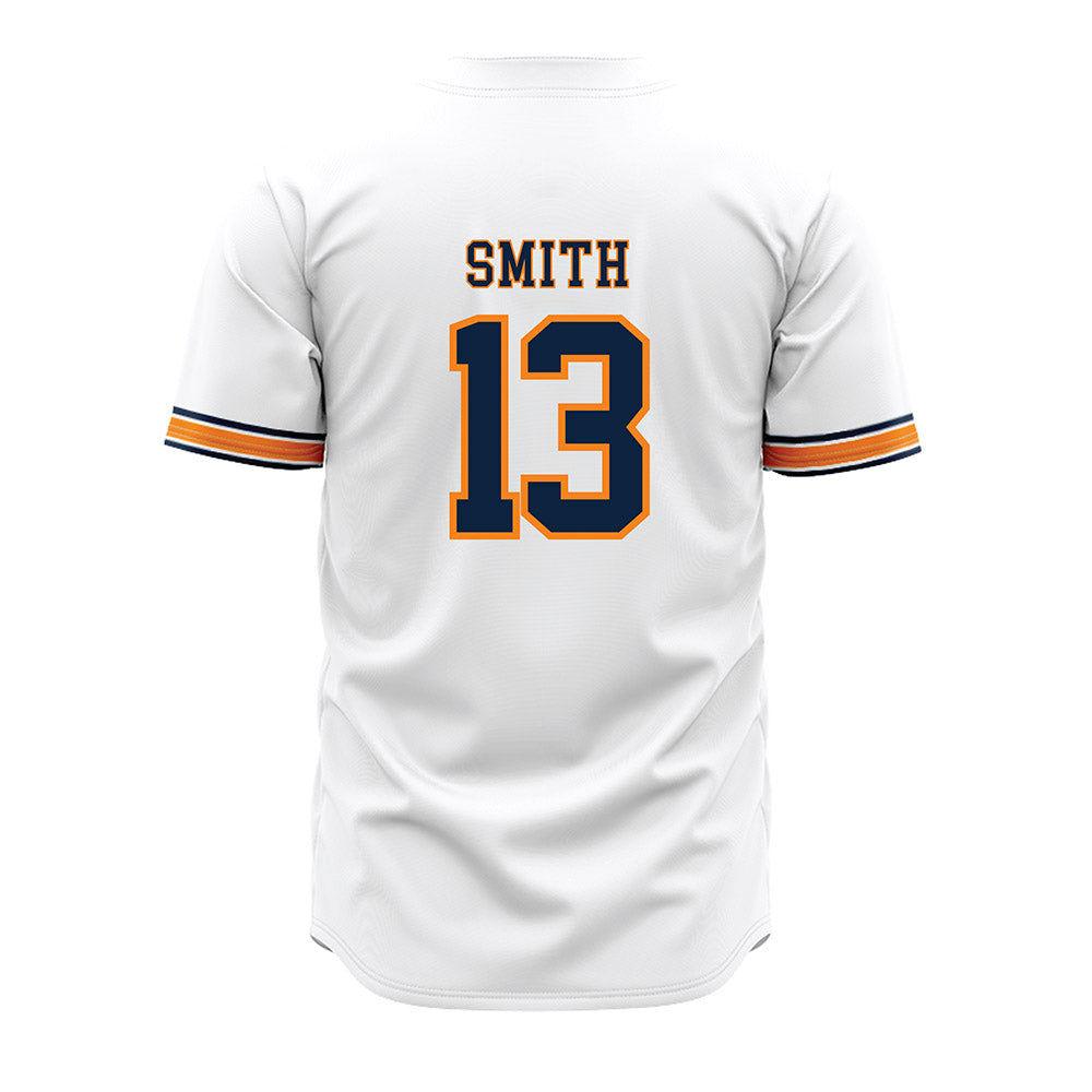 UT Martin - NCAA Baseball : Cole Smith - White Baseball Jersey