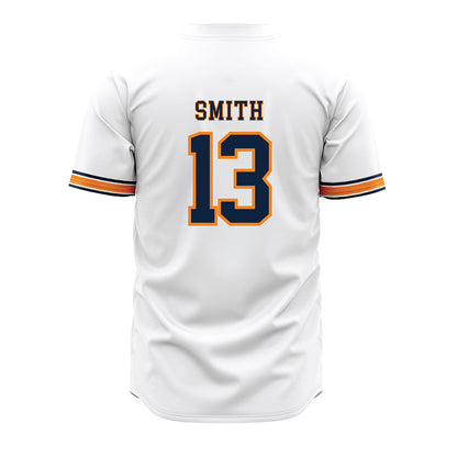 UT Martin - NCAA Baseball : Cole Smith - White Baseball Jersey