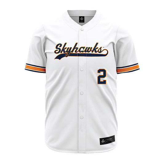 UT Martin - NCAA Baseball : Zac Rice - White Baseball Jersey