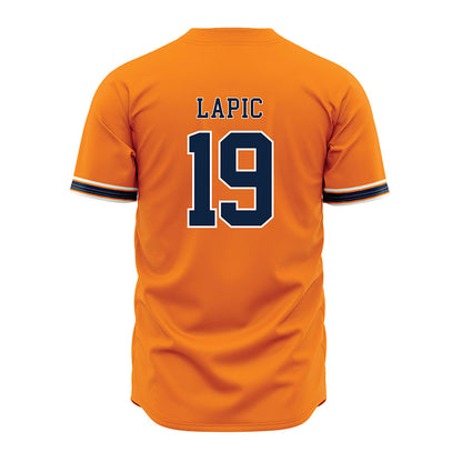 UT Martin - NCAA Baseball : Dylan Lapic - Baseball Jersey Orange
