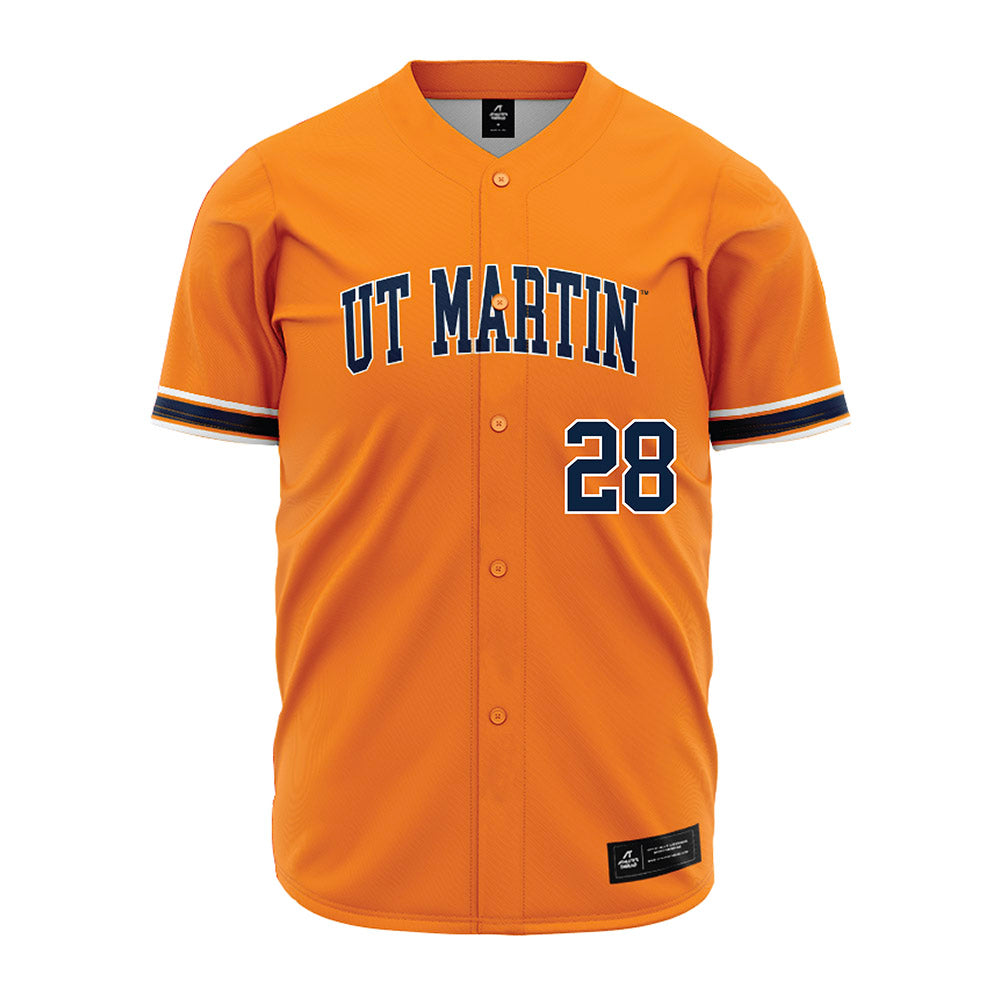 UT Martin - NCAA Baseball : Garner Anderson - Baseball Jersey Orange